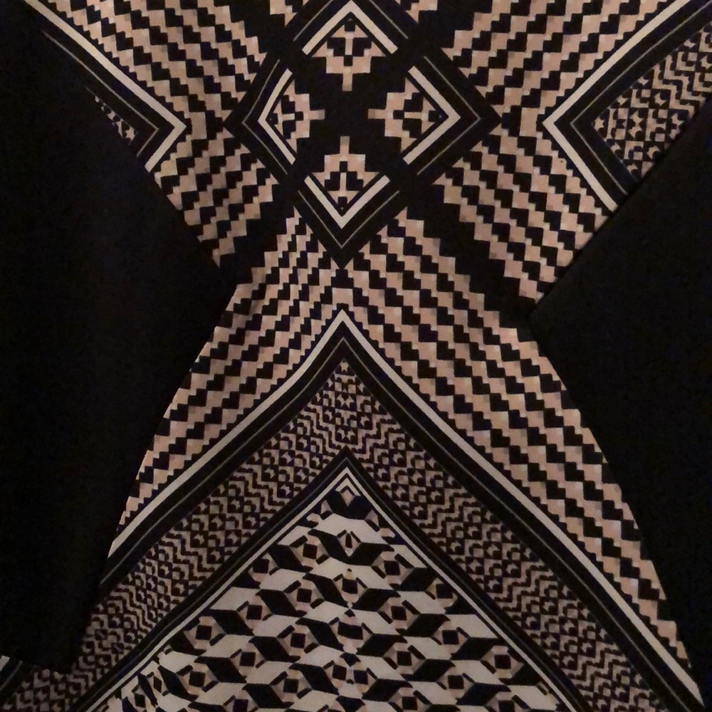 Black Pink White Dress